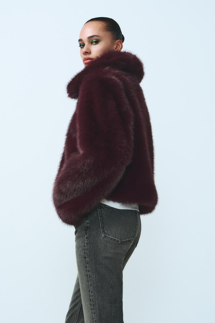 Brit & Boho™ I Lindsay Short Faux Fur Coat Brit & Boho | Fashion & Boutique
