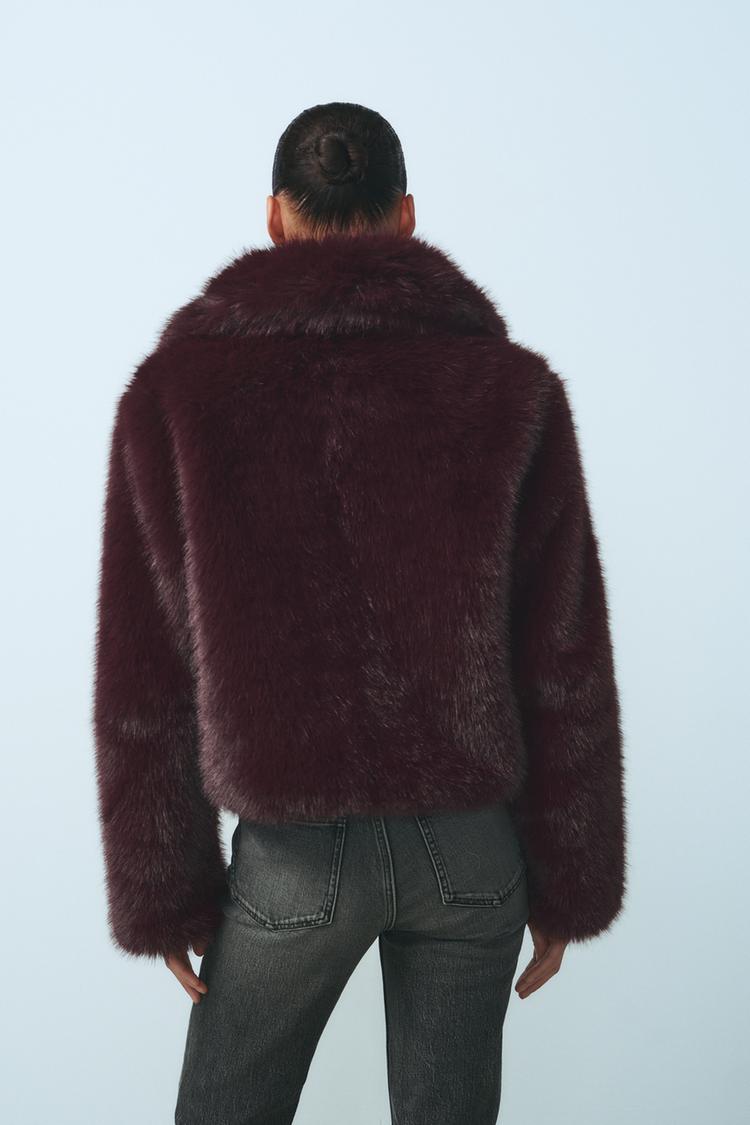 Brit & Boho™ I Lindsay Short Faux Fur Coat Brit & Boho | Fashion & Boutique