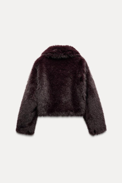 Brit & Boho™ I Lindsay Short Faux Fur Coat Brit & Boho | Fashion & Boutique