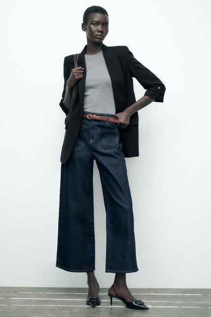 Brit & Boho™ I Hany Blazer with  Rolled-Up Sleeve Brit & Boho | Fashion & Boutique