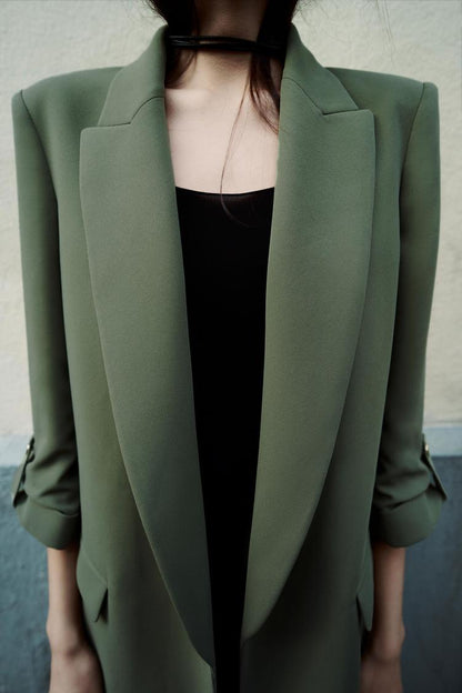 Brit & Boho™ I Hany Blazer with  Rolled-Up Sleeve Brit & Boho | Fashion & Boutique