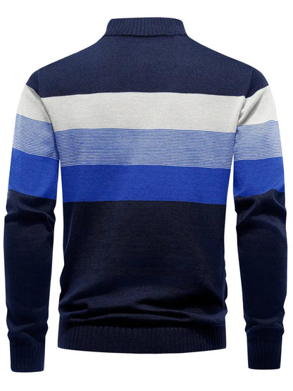 Brit & Boho™️ | The Luxe Colorblock Quarter Zip Brit & Boho | Fashion & Boutique