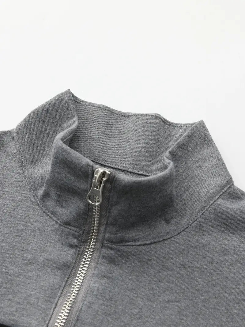 Brit & Boho™  | The Aspen Colorblock Quarter-Zip Brit & Boho | Fashion & Boutique