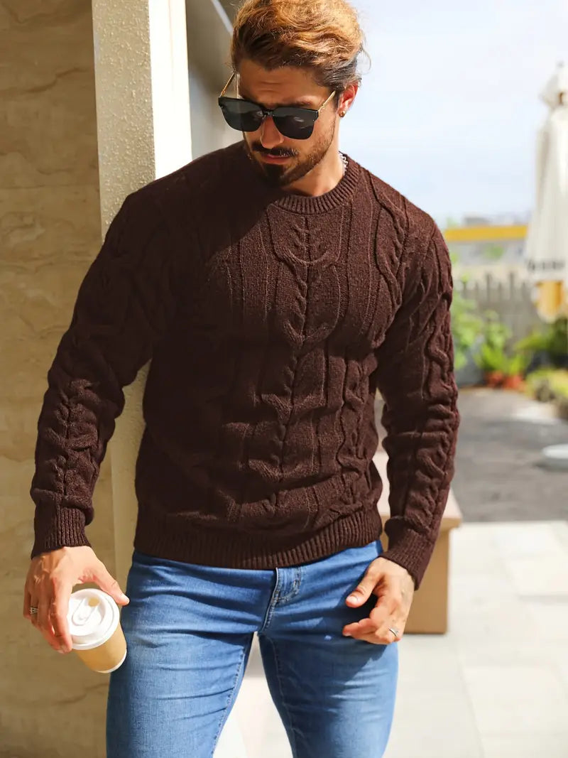 Brit & Boho™️ | Graphica Geo Knit Sweater Brit & Boho | Fashion & Boutique