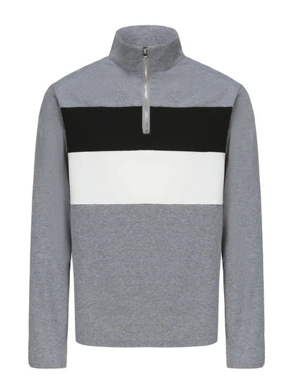 Brit & Boho™  | The Aspen Colorblock Quarter-Zip Brit & Boho | Fashion & Boutique