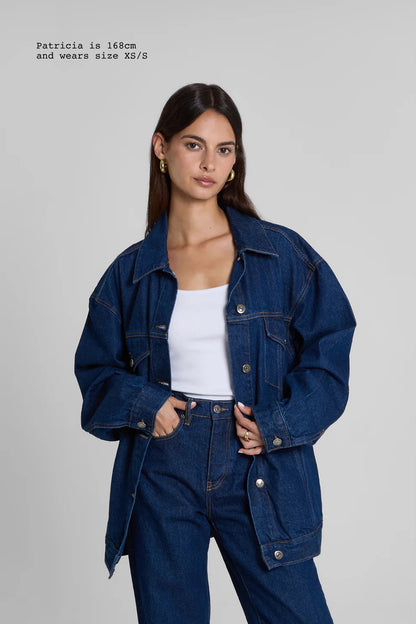 Brit & Boho™ I Lany Retro Denim Coat Brit & Boho | Fashion & Boutique