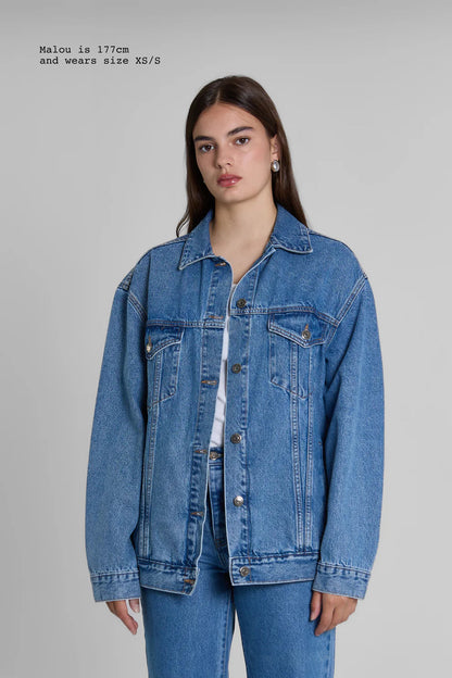 Brit & Boho™ I Lany Retro Denim Coat Brit & Boho | Fashion & Boutique