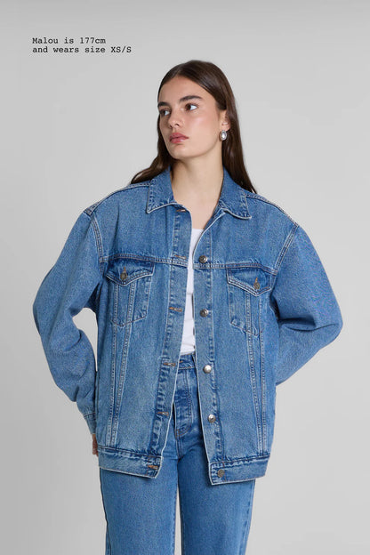 Brit & Boho™ I Lany Retro Denim Coat Brit & Boho | Fashion & Boutique