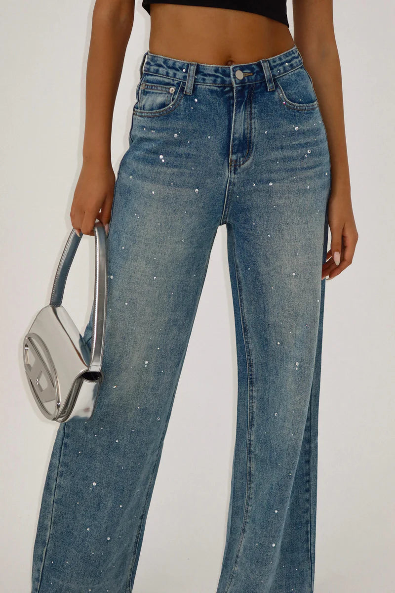 Brit & Boho™️ I Neslie Aqua Jeans Brit & Boho | Fashion & Boutique
