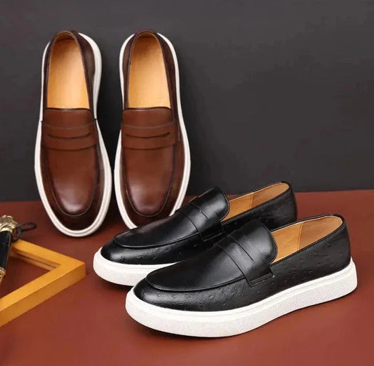 Brit & Boho™️ | Bradford Loafer British Style with Faux Leather Brit & Boho | Fashion & Boutique