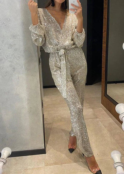 Brit & Boho™ I Queenie Sequin Jumpsuit Brit & Boho | Fashion & Boutique
