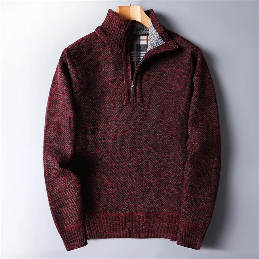 Brit & Boho™ I  Quarter-Zip Sweater Brit & Boho | Fashion & Boutique