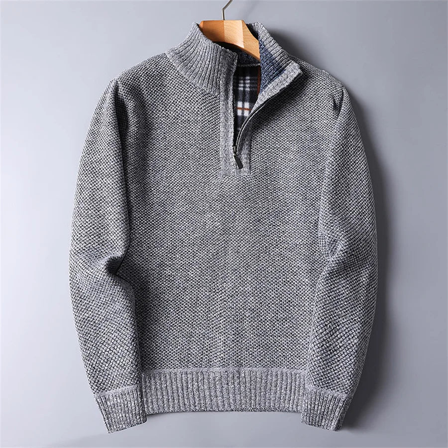 Brit & Boho™ I  Quarter-Zip Sweater Brit & Boho | Fashion & Boutique