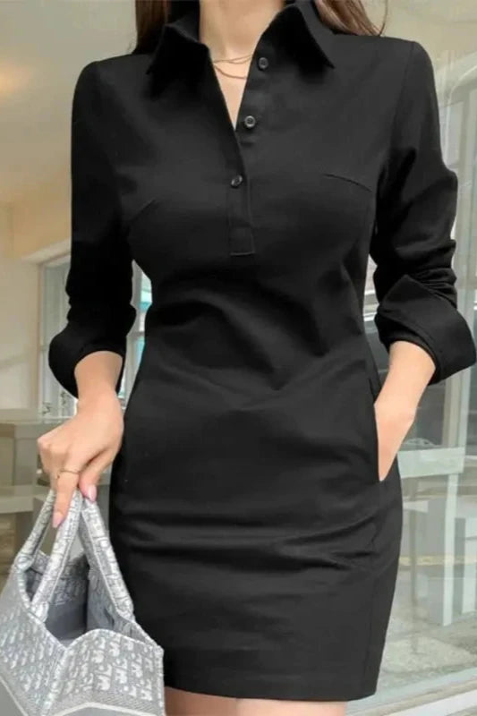 Brit & Boho™️  | Belle Casual Pocketed Dress Brit & Boho | Fashion & Boutique