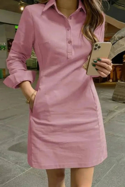 Brit & Boho™️  | Belle Casual Pocketed Dress Brit & Boho | Fashion & Boutique
