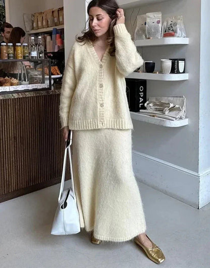 Brit & Boho™️ Aria I Neck Cardigan Sweater Brit & Boho | Fashion & Boutique