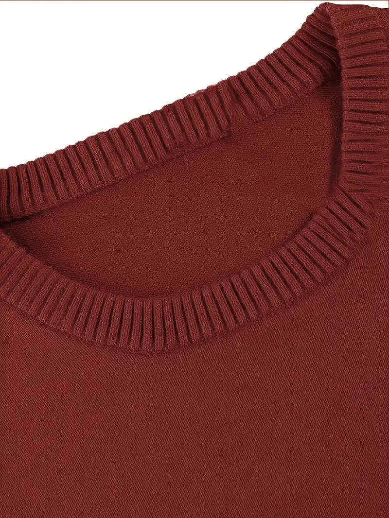 Brit & Boho™️ | Oliver Essential Knit Pullover Brit & Boho | Fashion & Boutique
