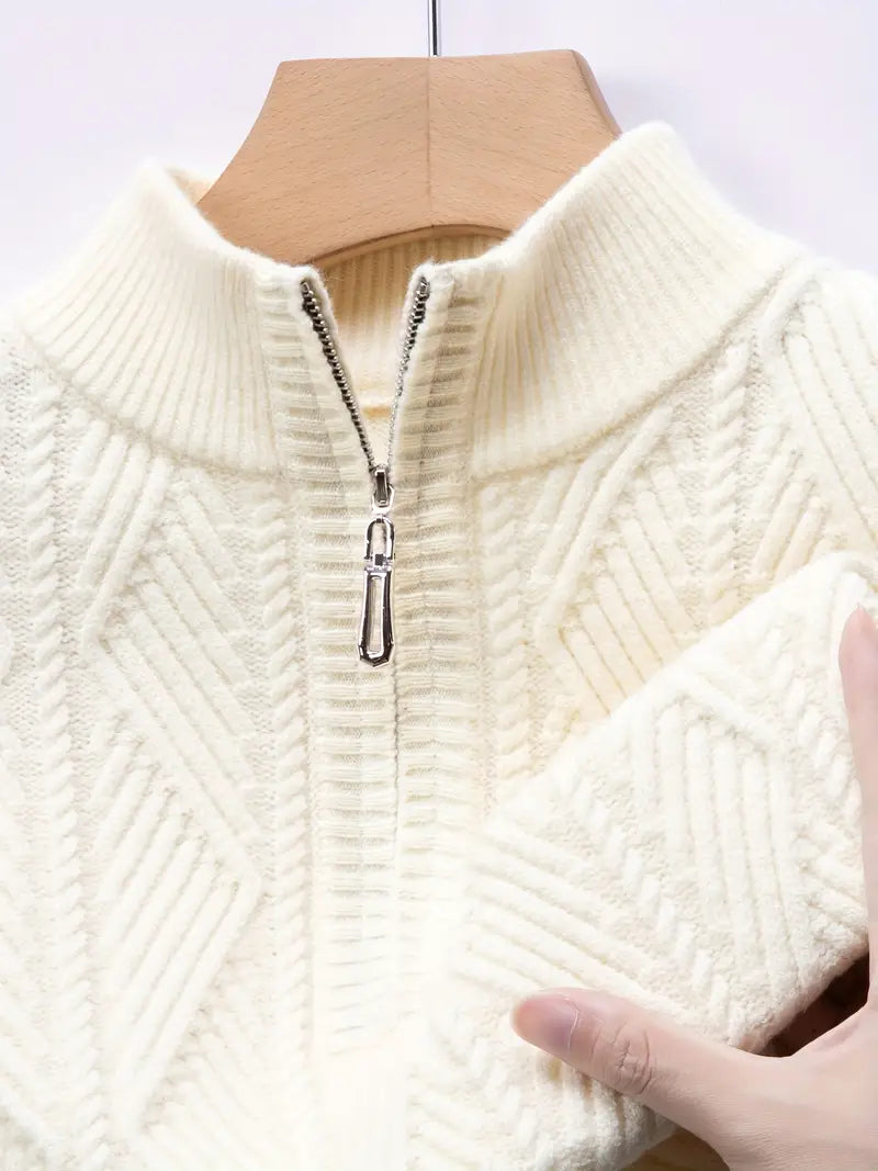 Brit & Boho™️ | The Everest Cable Knit Pullover Brit & Boho | Fashion & Boutique