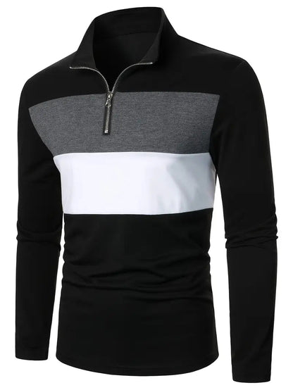 Brit & Boho™  | The Aspen Colorblock Quarter-Zip Brit & Boho | Fashion & Boutique