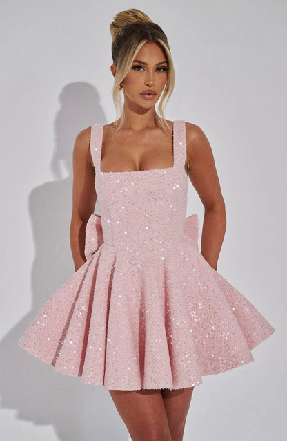 Brit & Boho™ I Hazel Mini Blush Dress Brit & Boho | Fashion & Boutique