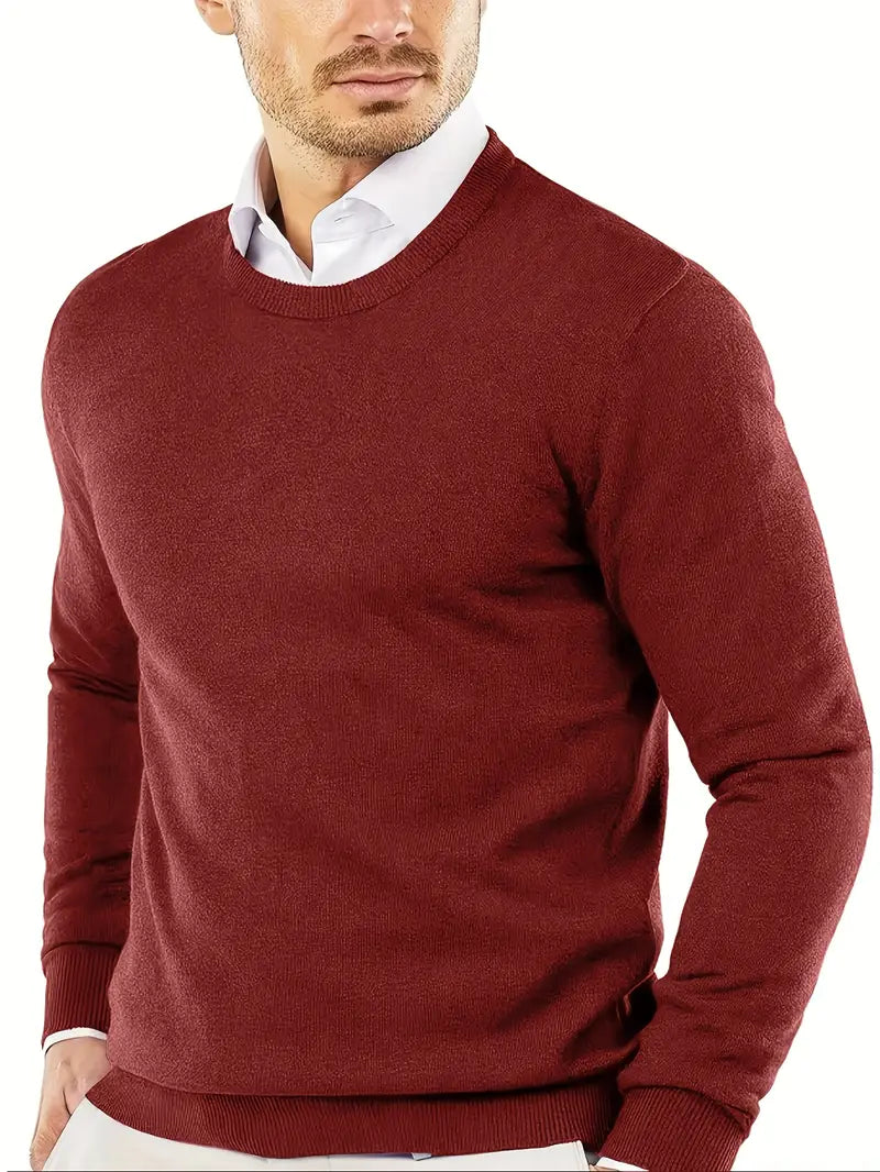 Brit & Boho™️ | Oliver Essential Knit Pullover Brit & Boho | Fashion & Boutique