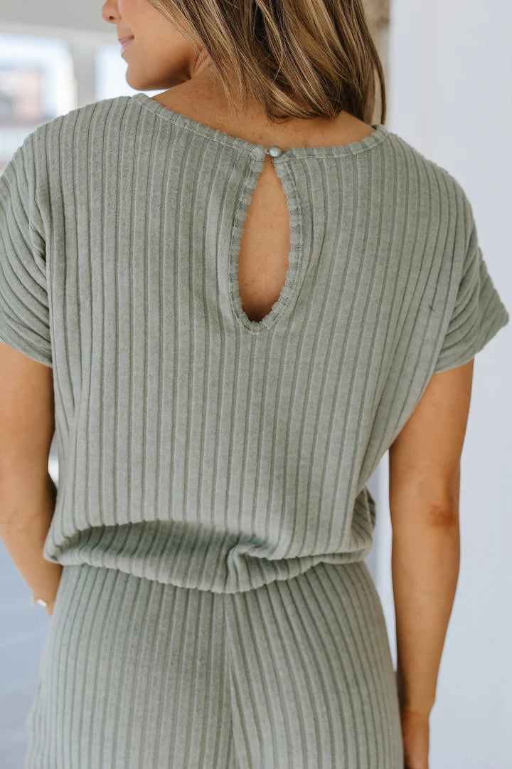 Brit & Boho™ I Robyn Ribbed Jumpsuit Brit & Boho | Fashion & Boutique